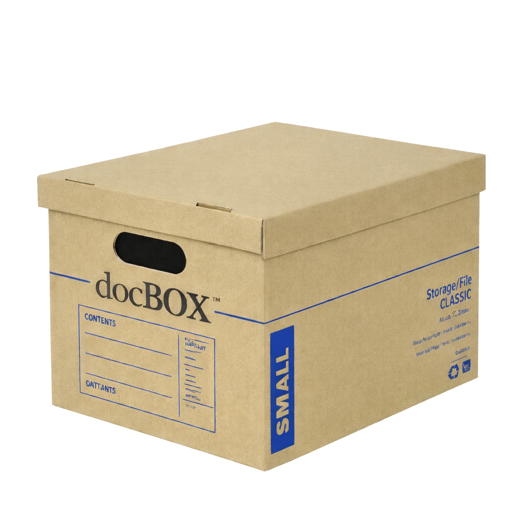docBOX Small standard storage box