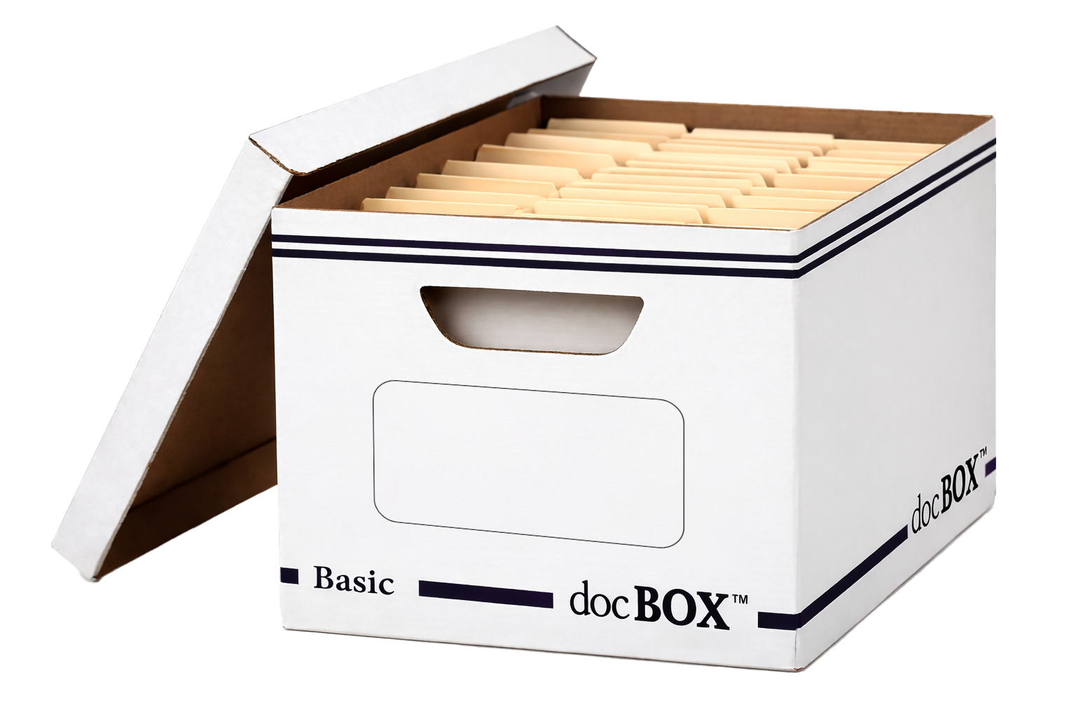 docBOX White basic storage box