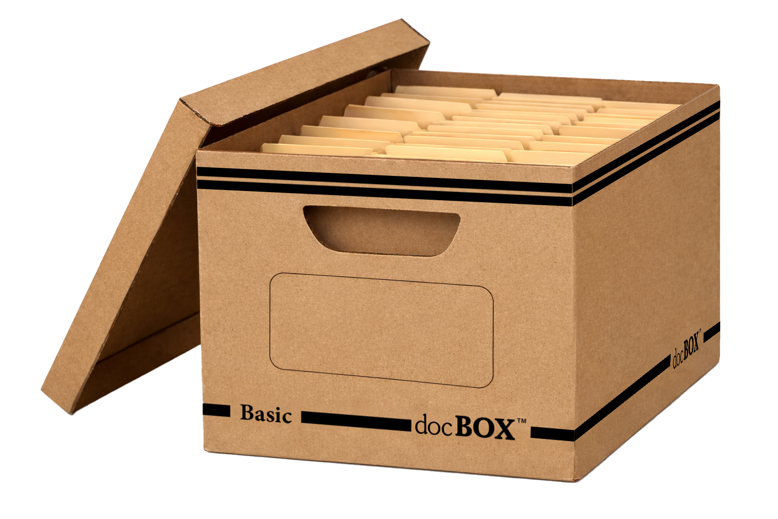 docBOX Kraft basic storage box