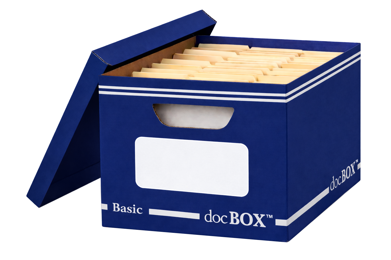 docBOX Admiral Blue basic storage box